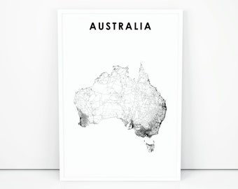 Australia map Etsy picture about Printable Australia Map called Australia map Etsy